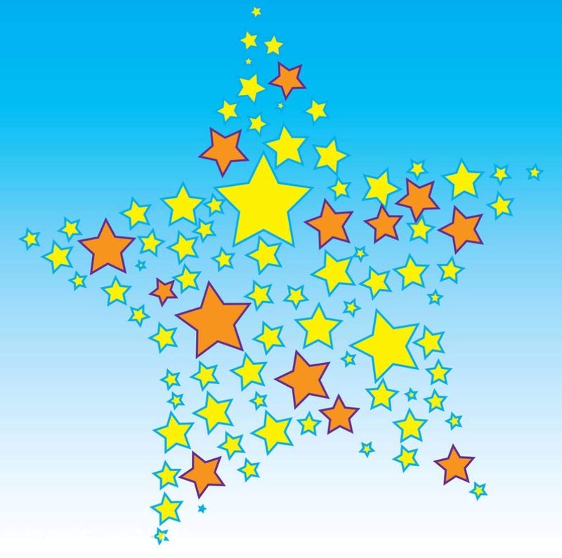 OBUY Twinkle Star Shaped Reusable Stencil Airbrush Painting Art DIY Home Decor Scrap Booking Album Crafts - Image 3